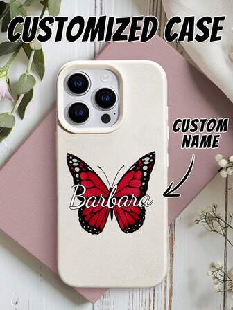 כיסוי טלפון דמוי עור לבן עתיק מותאם אישית למשפחה, זוג, חבר, מתאים לאייפון 11, אייפון 12, אייפון 13, אייפון 14, אייפון 15, אייפון 16/16 פרו/16 פלוס/16 פרו מקס/17 פרו מקס. אותו דגם מתאים למתנות לחברות, בני זוג וחברות.