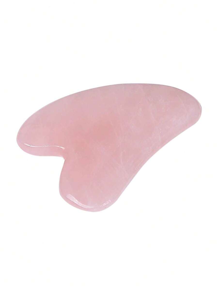 Dụng cụ massage mặt Gua Sha bằng đá thạch anh hồng tự nhiên, hình trái tim màu hồng, thích hợp cho thư giãn cơ thể, cầm tay, quà tặng tuyệt vời cho nam và nữ, làm đẹp, sản phẩm chăm sóc da, spa, tự chăm sóc, dụng cụ chăm sóc da, chăm sóc da mặt, dụng cụ thẩm mỹ, massage, dụng cụ massage mặt, con lăn massage mặt.