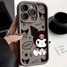 SANRIO Funda de Teléfono Original Y2K Cute Kuromi para 17/16/15/14/13/12/11 Pro Plus 4G 5G Cubierta Suave de TPU - TYB-188TY7506A1 - Ver 10