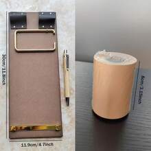 1 Bộ Giá Treo Sổ Ghi Nhớ Phong Cách Cổ Điển, Có Giấy Cuộn, Thích Hợp Cho Văn Phòng, Gia Đình, Ghi Chú, Thực Đơn Cà Phê và Tráng Miệng - Nhiều màu - Xem 12