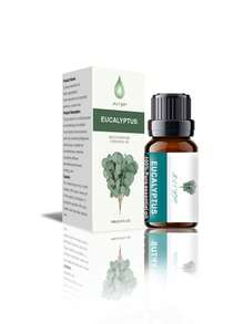 10毫升香氛精油，100%天然有机，14种不同香味。滴管瓶装，适用于香薰机、加湿器和按摩器。