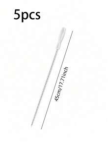 5/3/1 pieza Cepillo flexible para tuberías, equipo de limpieza de drenaje, accesorio de baño herramienta desobstructora de drenaje, cepillo de limpieza de rebosadero de fregadero, atrapapelos de drenaje doméstico - Multicolor - Ver 10