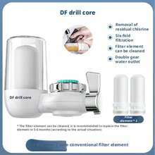 Home Faucet Water Filter With Cartridge, Multi-Layer Filtration System, Long-Lasting Purification Of Tap Water, Promotes Health - Multicolor - View 10