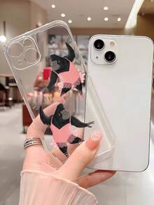 Funny Phone Case,Ugly Phone Case 1pc Fashionable & Unique Dancing Gorilla Pattern Full Coverage TPU Phone Case Compatible With IPhone/Galaxy/17/17Air/17Pro/17ProMax/16/16Pro/16Plus/15/15ProMax/15Pro/11/12/13/14ProMax/12Mini/13Mini/11Pro/11ProMax/12Pro/12ProMax/13Pro/13ProMax/14Pro/14ProMax, Creative & Stylish Soft Case - Multicolor - View 4