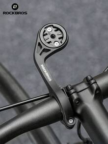 ROCKBROS 尼龙自行车码表支架，3 底座稳定系统，防震设计，46 克秒表和手机支架套装