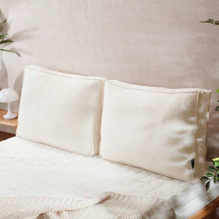 Almofada de Corduroy Estilosa, Múltiplas Cores para Diferentes Cenários, Toque Suave Melhora o Conforto, Design Minimalista se Adapta a Qualquer Decoração, Resistente à Sujeira e Fácil de Limpar, Pode Ser Usada como Almofada/Travesseiro de Dormir, Universal para Quarto/Sala de Estar/Janela de Baía - Chumbo - Visão 1