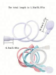 1 Piece Multifunctional Faucet Extender With Shower Head, 131cm Total Length, Easy-To-Use Adapter For Hair Washing, Bath And Shower Sprayer, Simple And Quick Connection For Bathing Pets, Home Bathroom Decoration For Summer And Back To School - Multicolor - View 8
