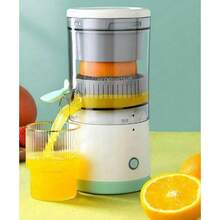 Juicer Electric Juicer Rechargeable - Citrus Juicer Machines With USB And Cleaning Brush Portable Juicer For Orange, Lemon (1PCS) Juice Purity Kitchen  Tools  Set - màu xanh lá - Xem 7