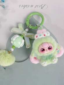 1 chiếc móc khóa/mặt dây chuyền xe hơi/túi xách 3D hình hoạt hình dễ thương, quà tặng sáng tạo phù hợp cho học sinh và sử dụng hàng ngày. - Nhiều màu - Xem 6