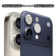 Kompatibel mit iPhone 16 Pro Max/15 Pro/14 Pro, ultradünne matte PC-Rückfolie kompatibel mit iPhone 17 Pro/17 Pro Max, geeignet für täglichen Schutz, Büro, Zuhause. Linsenscutz, Kameraabdeckung, wasserdicht, stoßfest, kratzfest. - Blau - Übersicht 14