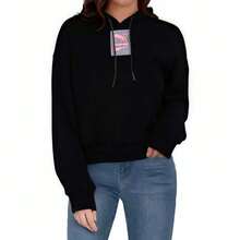 Puma Women's Running Training Fitness Comfortable Casual Sweatshirt Pullover - Black - View 1