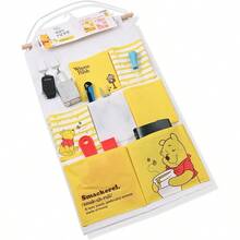 TYUI Winnie-Bear-Pooh Over The Door Organizer - Hanging Pocket Wall Storage For Shoes And Toys - Ideal For Closet Kitchen Bathroom And Living Room - Available In 7 And 3 Pockets Yellow - 7 Pockets - Yellow7Pockets - Xem 5