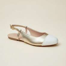 Women's Slingback Gold Comfort Sneakers - 金色 - 查看 4