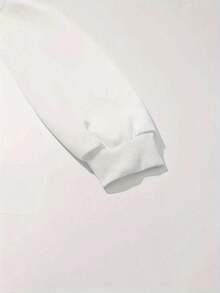 Vintage Letter Suicideboy Printed Hoodie Sweatshirt Unisex Harajuku Sweatshirt Loose And Comfortable Casual And Easy-Going Long Sleeve Tops Hoodies Long Sleeve Tops Hoodies Hoodie For Women Sweatshirts For Women Hoodies For Men 's Hoodie Sweatshirts For Men - White - View 4