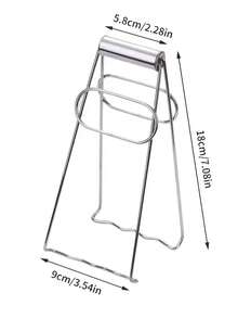 1个多功能不锈钢耐热夹，用途广泛的厨房工具，可用于蒸、烤、烘焙 | 碗碟夹、空气炸锅夹、压力锅夹，烹饪配件，盛菜工具 - 彩色 - 查看 10