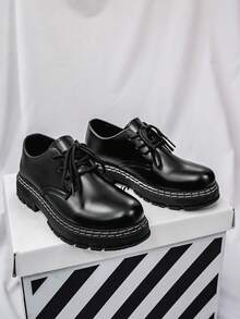 男士商务鞋，乐福鞋，平底鞋，增高鞋，系带鞋，办公/学校风格，尺码偏大半码