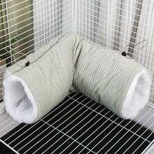 1pc Hamster Heating Tunnel, Endless Fun Cave Toy, Hamster Tunnel And Pipe That Can Be Hung On Cage Wall, Accessories For Hamsters, Parrots, Guinea Pigs, Rabbits, Hedgehogs, Ferrets - Multicolor - View 19