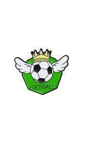 1pc 2026 World Cup Football Brooch, Cute Cartoon Zinc Alloy Lapel Pin, Creative Backpack Accessory Sports Series Badge