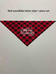 1/2 szt. trójkątny szalik świąteczny, śliniaczek, impreza dla zwierząt, członkowie rodziny, szalik dla zwierząt, świętowanie Nowego Roku, dekoracja choinki, serwetka
