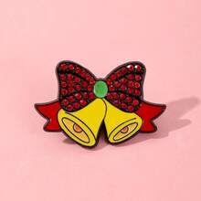 Christmas Bell Enamel Brooch Pin Fashion Decorative Brooches Ornaments Lapel Bag Badges Jewelry Gifts Stocking Stuffers - Multicolor - View 6