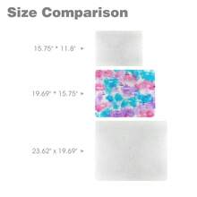 1Pc Floral Drying Mat - Pink Gingham Pattern Polyester Absorbent Dish Rack Mat For Kitchen Countertops, Sink, Dishwasher & Washer/Dryer - Decorative Multi-Purpose Surface Protector, Dish Drying Mat, Sink Counter Protector, Stylish Counter Protector, Quickdry Material, Countertop Protector - Kiểu 1 - Xem 6