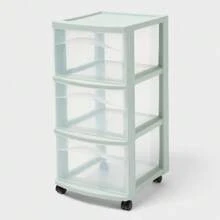 3 Drawer Medium Cart - Brightroom™ - Daydream Green - View 1