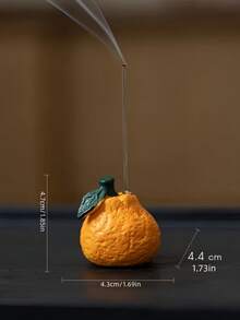 1 Lò đốt hương gốm sứ sáng tạo hình cam, Giá đựng hương thơm trong nhà - Nhiều màu - Xem 10