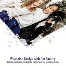 1pc Customizable Gaming Mouse Pad, Non-Slip Rubber Base, Rectangular, Durable Desk Mat, Suitable For Computer And Office Use, Gaming Desk Accessory | Fun Workspace Item | Durable Rubber Pad