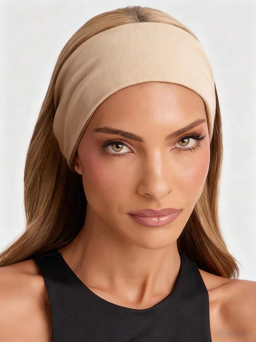 Kitsch Breite Stirnbänder Für Frauen – 2 Stück, Dehnbar, Für Sport & Alltag