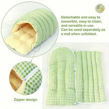 Enclosed Pet Nest, Cat Hideaway Bed, Removable 2-In-1 Cat/Dog House, Suitable For Medium/Small Pets, Warm Dog Bed, Hot Selling Item For Winter