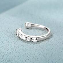 Nhẫn mũi đính đá phong cách Unisex độc đáo, quà tặng năm mới - phong cách 1 - Xem 3