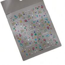 1 PCS Colorful Diamond Self-Adhesive Cartoon Nail Art Supplies, Suitable For Women And Girls, Gifts For Families - CO-408 - 查看 5