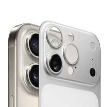 Compatible With IPhone 16 Pro Max/15 Pro/14 Pro, Ultra-Thin Matte PC Back Film Instantly Transforms To 17 Pro/17 Pro Max - White - View 3