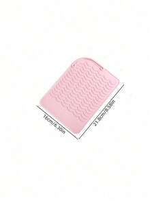 1 件装卷发棒垫、直发器耐热垫、防滑造型工具垫 - 彩色 - 查看 2