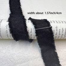 1 件牛仔双头芳香腰带、袖子/口袋边缘装饰蕾丝带，适合 DIY（不含轴） - 彩色 - 查看 18