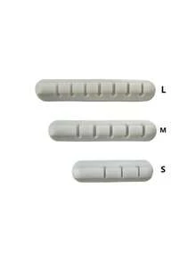 1-Pack Self-Adhesive Silicone Cable Organizer 3-Hole 5-Hole 7-Hole Office Desk Storage Headphone Cable Mobile Phone Data Cable Wire Multi-Function Cable Winder Wall Cable Holder Desktop Storage Rack Back To School - Multicolor - View 6