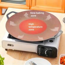 多功能不粘铸铁烤盘，便携式户外烧烤盘，多用途煎锅，易于清洁，适用于电磁炉和燃气灶，导热均匀，是居家和户外烧烤的理想之选，健康烧烤之选。 - 彩色 - 查看 11