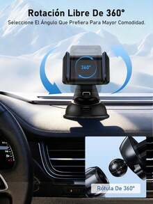Car Cellphone Holder - Black - View 5