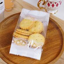 Transparent Food Self-Sealing Bags, Candies, Crackers, Nougat. - Multicolor - View 3