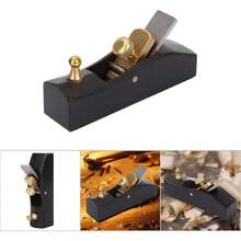 Plano de mano de banco de alisado - Cepillo de carpintero de madera - Madera de ébano premium - Herramienta de artesanía en madera para cepillado de carpintería(80mm) - 120 mm - Ver 9