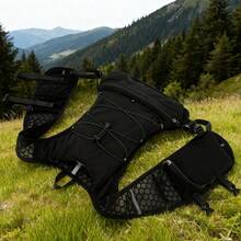 2升水袋背包，轻便跑步背心，男女通用，配有2升驼峰水袋背包，可调节肩带，多口袋水袋背包，透气跑步背心，适合徒步、骑行、攀岩、露营、自行车骑行、马拉松比赛等运动。