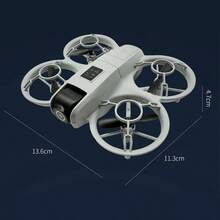 Remote Control Drone With Lighting, HD Camera, Aerial Photography Functions, Equipped With Smart Obstacle Avoidance, Optical Flow Hovering And Other Features, Quadcopter - Multicolor - View 7