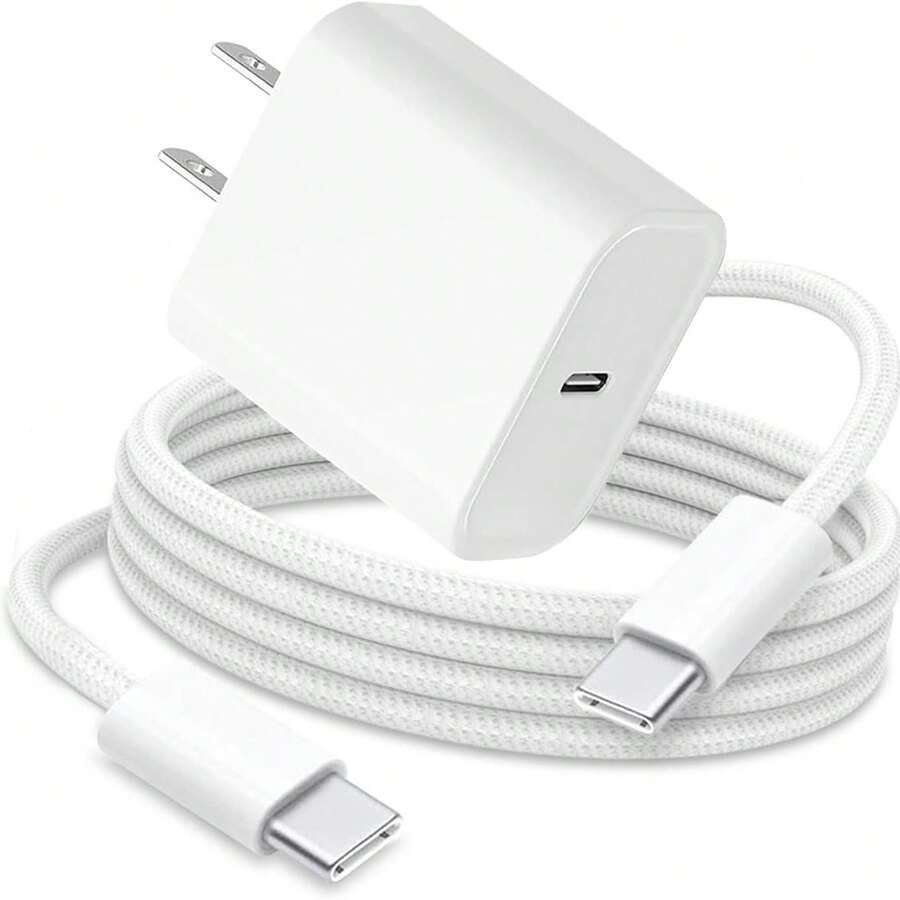 This 20W USB-C Fast Charger Comes With A USB-C Adapter And A Type-C Charging Cable,And Is Compatible With IPhone 16/16 Pro/16 Pro Max/16 Plus/15/15 Pro/15 Plus/15 Pro Max/17/17 Pro Max.It Also Supports Fast Charging ForSamsung Galaxy S26/S25/S24/S23/S22/S21/S20/Plus/Ultra/FE,Note 20/10/Z Fold/Flip,A17,And Other Models - US A Type Plug(110-127V) - View 1