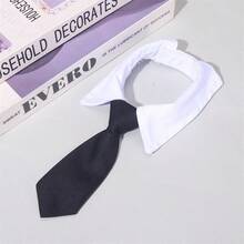 1pc Pet Shirt Collar Necktie With Vibrant Christmas Colors, Classic Black-Red Plaid And Black-Green Plaid, Softly Made And Comfortable For Active Puppies Or Elegant Slouchy Kittens - Multicolor - View 10