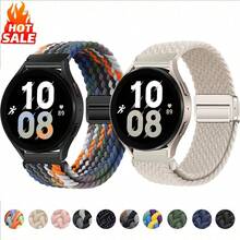 22mm Nylon Watch Band Compatible With Samsung Galaxy Watch Strap/ Watch GT 2-2e-3-3 Pro 46mm Strap/Amazfit Bip 5/ Honor Watch Magic/Huami Amazfit Pace/Huami Amazfit Stratos 2/2s/3/Mi Watch