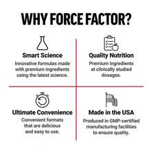 Force Factor Hair Growth Accelerator, Mixed Berry, 60Soft Chews - Gói 2 - Xem 5