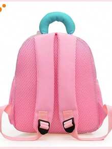 New Cartoon Backpack, Cute School Backpack, Outdoor Travel Backpack, Unisex Small Capacity Shoulder Bag - Multicolor - View 3