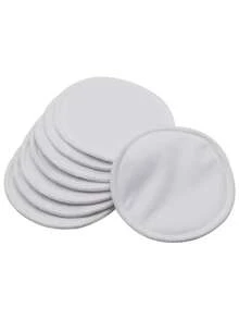 6片装有机哺乳垫 - 可洗哺乳胸罩、哺乳胸罩乳垫、吸奶胸罩可重复使用胸垫、孕妇哺乳胸罩垫 - 彩色 - 查看 7