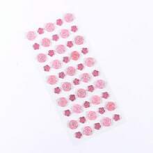 1pc DIY Rose Flower Bindi Sticker, Holographic Self-Adhesive Rhinestone Sticker Suitable For DIY Crafts, Scrapbooking, Notebooks, Laptops, Phones, Water Bottles, Diamond Art Stickers, Fun Designs, High-Quality Decals, Decorative Stickers, Creative Decoration. [Random Style Color, Cardboard May Have Color Difference] [Some Parts Random, May Have Color Difference] - Multicolor - View 8