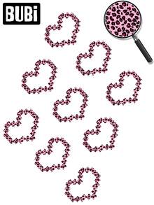 Love Car Tail Light Stickers Pink Cute Univeersal Taillight Headlight Sticker Auto Light Lamp Decals Accessories - Heart Shape - View 35